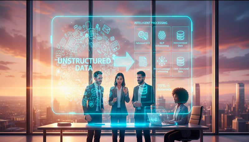 AI Agent using OCR and NLP to extract highly accurate data from unstructured invoices and contracts.